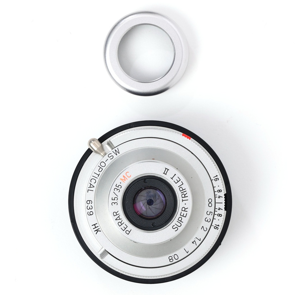 MS Optical 35mm f/3.5 MC Super-Triplet II Perar M mount lens Grade 9