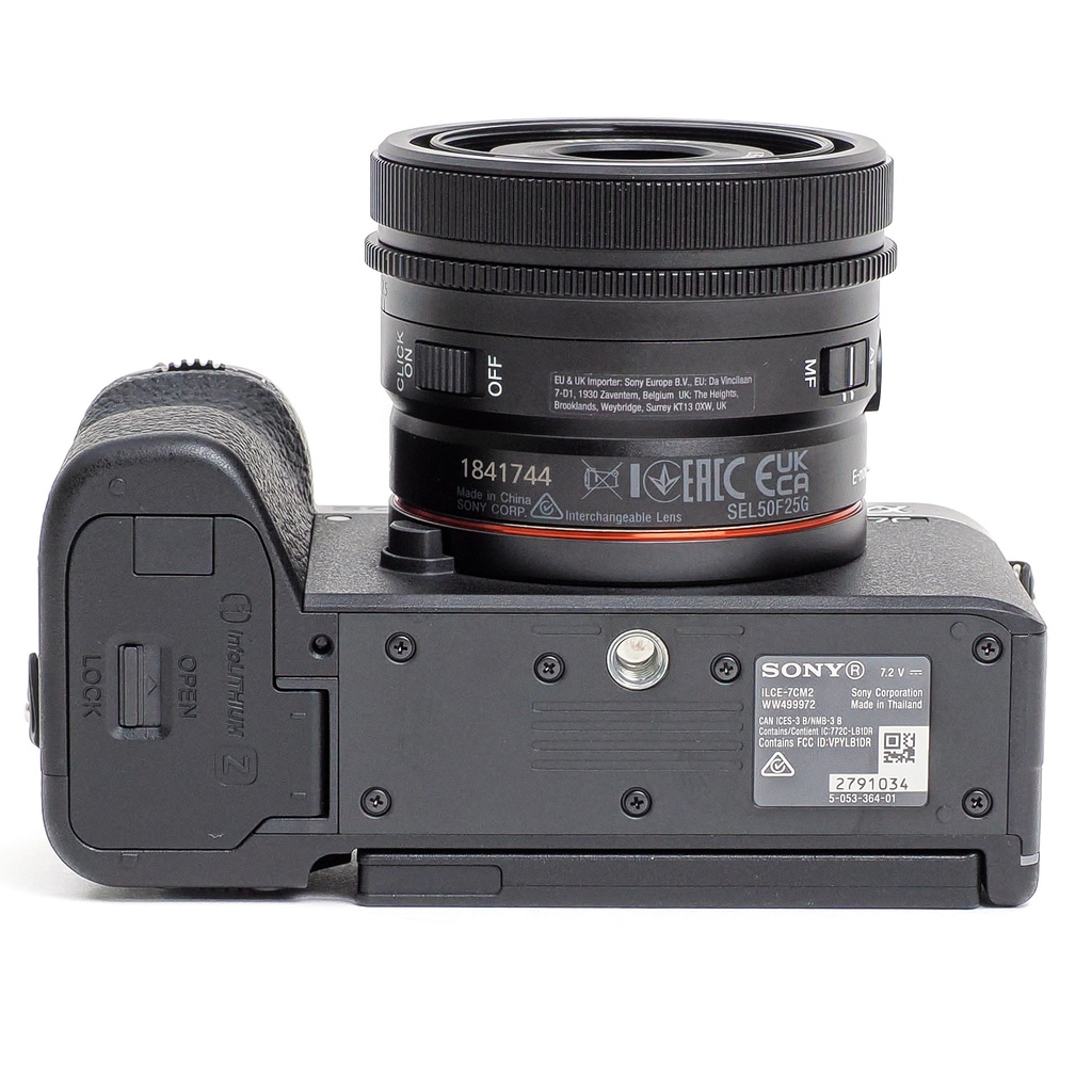 Sony A7C II Silver + 50mm f/2.5 G FE Lens