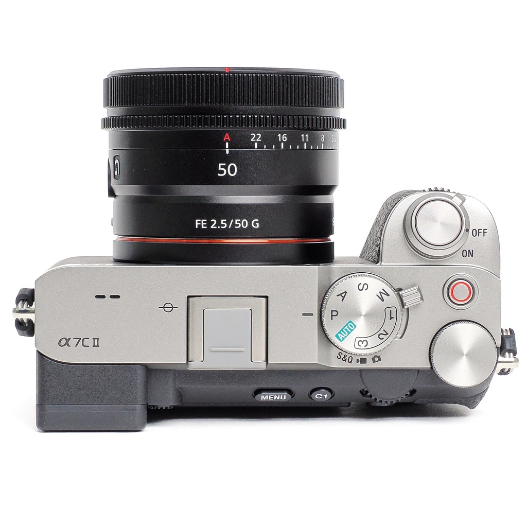 Sony A7C II Silver + 50mm f/2.5 G FE Lens