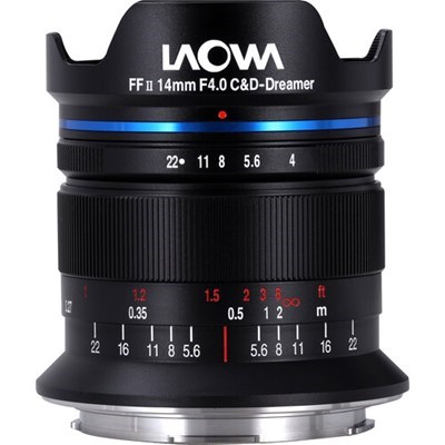Laowa (Venus Optics) 14mm f/4 FFC&D Dreamer L lens w/- filter holder Grade 10