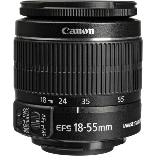 Canon EF-S 18-55mm IS F/3.5-5.6 Lens - Grade 8