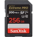 SanDisk 256GB Extreme PRO UHS-I SDXC Card 200MB/s 633x V30 - Grade 9