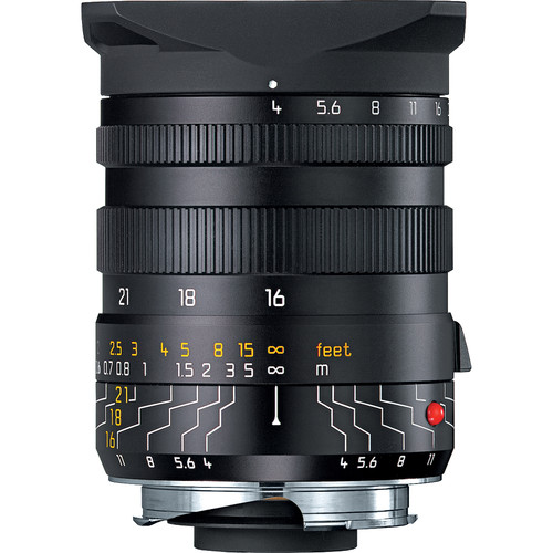 Leica 16-18-21mm f/4 Tri-Elmar M ASPH Lens w/- Universal Wide Angle Viewfinder - Grade 8