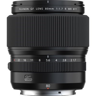 Fujifilm GF 80mm f/1.7 R WR Lens - Grade 9