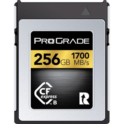 [PGCFX256GAPNA] ProGrade 256GB CF Express Type B Gold R:1700MB/s W:1400MB/s